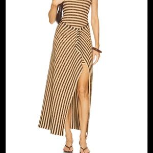 Nanushka | Aliki Dress in Multicolor Stripe